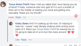 GWGW reader comment Tonya Nolan Petrill